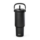 Copo Térmico Ello Oasis Go+ 770 ml Preto à Prova de Vazamentos