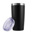 Copo Térmico em Aço Inox 500 ml Preto Verside