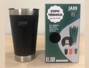 Copo Térmico em Inox 473 ml com Tampa e Abridor da Marca Jade Cores Diversas Copo Térmico em Inox 473 ml com Tampa e Abridor da Marca Jade Cores Diversas