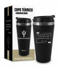 Copo Térmico Emborrachado Curso PSICOLOGIA 450ml
