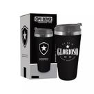 Copo Térmico Emborrachado Inox 450ml Times Clubes De Futebol Licenciado