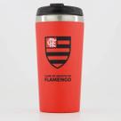 Copo Térmico Emborrachado Time Futebol Mantém Gelado Oficial Times:Flamengo