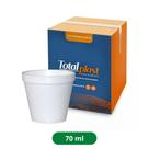 Copo Térmico EPS 70ml 1000 Unidades TotalPlast Copo Térmico EPS 70ml 1000 Unidades TotalPlast