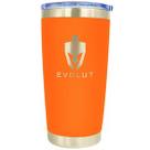 Copo Térmico Evolut Aço Inox Parede Dupla A Vácuo Laranja 600ml Original Copo Térmico Evolut Aço Inox Parede Dupla A Vácuo Laranja 600ml Original