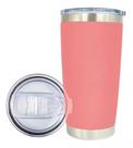 Copo Térmico Evolut Em Aço Inox Parede Dupla Personalizável Rosa 600m Original Copo Térmico Evolut Em Aço Inox Parede Dupla Personalizável Rosa 600m Original