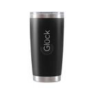 Copo Térmico Gluck Lucky com Tampa p/ Cerveja Chop Café Chá Água Suco 591ml - Gluck -BLACK