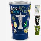Copo Térmico GOCASE Vibe 470ml Copacabana Cor:Azul Marinho