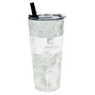Copo Termico Hydrapeak HP-GRANDE-25-Whitemrb 739ML Marmore Branco