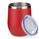 Copo Térmico Inox 350ml com Tampa de Acrílico - Alta Performance Térmica