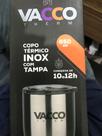 Copo térmico inox com tampa vacco