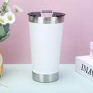 Copo Térmico Inox de Cerveja Café Chá Com Tampa Conservável Frio ou Quente 473ml 030