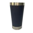 Copo Térmico Inox Preto Parede Dupla 473ml Cerveja Gelada