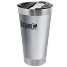 Copo térmico inox thermal com tampa 473ml bpa free - Prata