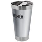 Copo térmico inox thermal com tampa 473ml bpa free - Prata