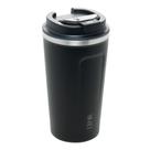 Copo Térmico Lyor Motion Parede Dupla de Aço Inox Preto