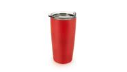 Copo Térmico Mimo Style Parede Dupla 590ml de Aço Inox com Tampa Vermelho