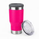 Copo Térmico MS973 420ml Inox 5 em 1 Porta Bebida, Long Neck, Garrafa e Latas Com Tampa Ajustável