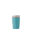 Copo Térmico Owala SmoothSip Slider - 360ml - Cinza/Azul