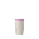 Copo Térmico Owala SmoothSip Slider Isolado 360 mL Rosa/Bege