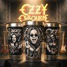 Copo Térmico Ozzy Osbourne 473ml Inox Gravação 360 Heavy Metal Modelo:2
