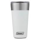 Copo Térmico P/ Bebidas Coleman Aço Inox Branco 600ml