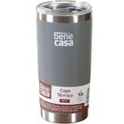 Copo Térmico Para Bebidas 480ml Vedação à Vácuo Cinza Copo Térmico Para Bebidas 480ml Vedação à Vácuo Cinza