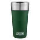 Copo Térmico Para Cerveja Com Tampa 600ml Coleman Aço Inox Verde