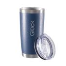 Copo Térmico Para Cerveja Com Tampa Lucky 591ml Hammer Blue - Gluck