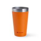 Copo Térmico para Cerveja em Aço Inox Laranja 473ml - TermoPro