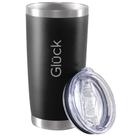 Copo Térmico Para Cerveja Lucky 591Ml Black Gluck