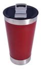 Copo térmico para cerveja Suco 473 ml com tampa