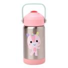 Copo Térmico Parede Dupla c/Canudo 360ml Buba Zoo Unicórnio - Buba Copo Térmico Parede Dupla c/Canudo 360ml Buba Zoo Unicórnio - Buba