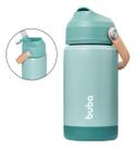 Copo Térmico Parede Dupla c/ Canudo 360ml - Verde - Buba Copo Térmico Parede Dupla c/ Canudo 360ml - Verde - Buba