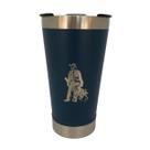 Copo térmico parede dupla de inox com tampa e abridor 470ml cerveja tereré água sucos bebidas em geral geladas e quentes