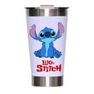 Copo Termico Personalizado Lillo Stitch 475 Ml Com Tampa e Abridor de Garrafa
