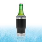 Copo Termico Porta Lata Garrafa Long Neck Copo Abridor Cor:Verde Escuro Copo Termico Porta Lata Garrafa Long Neck Copo Abridor Cor:Verde Escuro