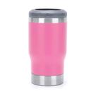 Copo Térmico Porta Lata Garrafa Long Neck Copo Abridor Rosa