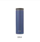 Copo Termico Portatil com Alça e Tampa de Inox 500ML