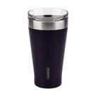 Copo Térmico Preto Em Aço Inox Tramontina Exata Com Tampa 550ml