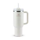 Copo Térmico Quencher Tumbler Cream Branco Heat Wave 1,18L Stanley