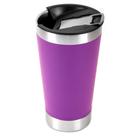 Copo térmico roxo (3 unidades)