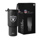 Copo Térmico Simple Modern NFL Oakland Raiders - 900ml - Aço Inoxidável