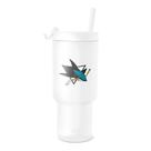 Copo Térmico Simple Modern NHL San Jose Sharks 900ml - Aço Inoxidável