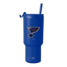 Copo Térmico Simple Modern NHL St. Louis Blues 900ml - com Tampa e Canudo