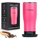 Copo Térmico SmrtMugg X Aquecido 560ml Rosa com Tela LCD Copo Térmico SmrtMugg X Aquecido 560ml Rosa com Tela LCD