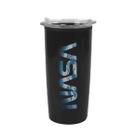 Copo termico Space aco inox plastico 535ml A18,3cm -Nasa