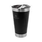 Copo Térmico Stanley Cerveja Chopp com Tampa Preto 473ml Copo Térmico Stanley Cerveja Chopp com Tampa Preto 473ml