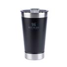 Copo Termico Stanley Cerveja Com Tampa 8053 Matte Black 473Ml Copo Termico Stanley Cerveja Com Tampa 8053 Matte Black 473Ml