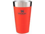 Copo Termico Stanley Cerveja Sem Tampa 8098 Flame Red 473Ml