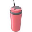 Copo térmico tererê 650ml com bomba Inox Unitermi Rosa Copo térmico tererê 650ml com bomba Inox Unitermi Rosa